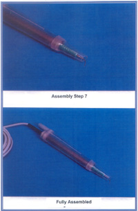 ASPIRATION SYSTEM FOR CAVITRON, ASSEMBLY STEP 7 AND FULL ASSEMBLED UNIT