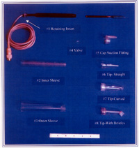 ASPIRATION SYSTEM FOR CAVITRON, ALL COMPONENTS